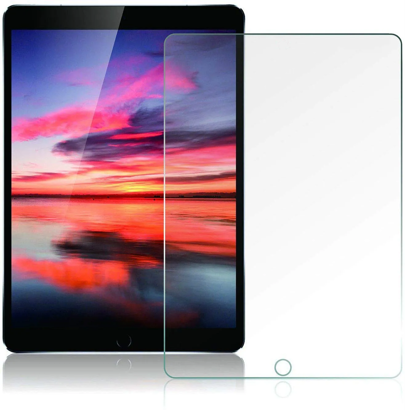 Чехол для iPad Pro 10,5 /iPad 10,5 Air 3 с Apple Pencil Holder Cover, из искусственной кожи Smart Auto Sleep/Wake Funcation Cover - Цвет: Only Glass No case