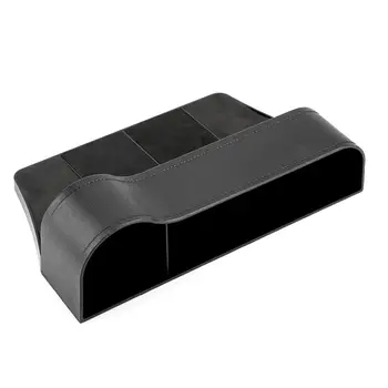 

Multi-purpose car Seat Back storage box Crevice Organizer fit the gap between seat and console of most cars