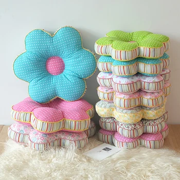 

40CM Flower Thick Sofa Throw Pillow Cute Soft Pillow Chair Home Decor Sitting Pillow Floor Cushion Sitting Mattress Pad Seat Q