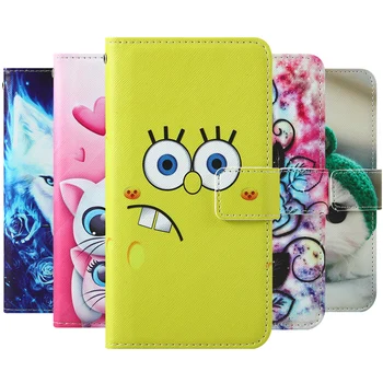 Перейти на Алиэкспресс и купить Кожаный чехол-книжка Tecno Camon i Sky 3 POP 2S Spark 3 Pro 16 + 2 16 + 1 TP-Link Neffos C7s X20 Pro C7 Lite, кожаный чехол для телефона