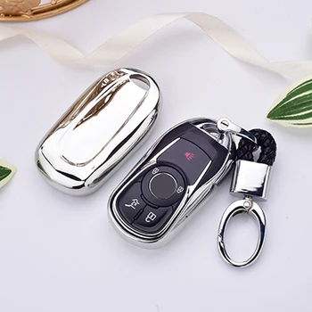 

Car Styling TPU Car Key Case Key Cover Key Shell Protector for Buick GL8 NewLaCROSSE Regal ENVISION Excelle GL6 VERANO