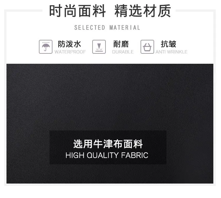 New Style Oxford Cloth Contrast Color Backpack WOMEN'S Bag Manufacturers Wholesale Foreign Trade Export Cross Border for on Beha