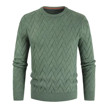 

2020 Autumn& Winter New Men Simple Grey Sweater Plus Size Solid Color Casual Sweater Wild Fashion Men Sweater Tide Free Shipping