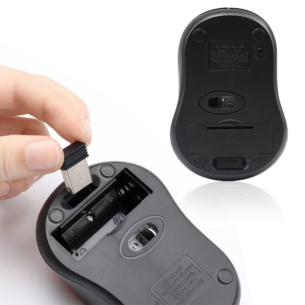 2,4 ГГц Беспроводная мышь USB оптическая прокрутка беспроводная мышь для планшетного ноутбука