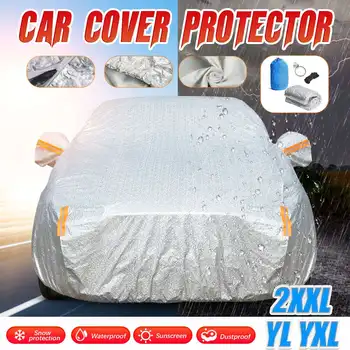 

Full Car Covers Outdoor Sunshade Dust Rain Snow Protective Cover Waterproof For SUV Sedan Hatchback Pickup
