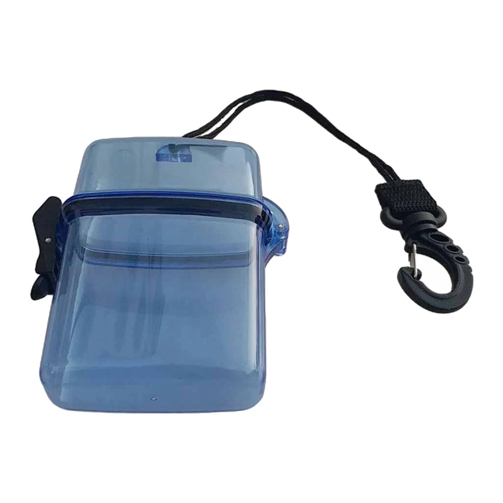 Diving Storage Bag Portable Swimming Bag Waterproof Box Container with Swivel Clip for Snorkeling Surfing Kayaking Scuba Diving Sailing