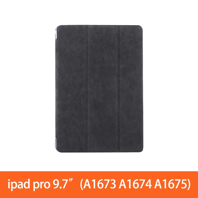 ipad pro 9.7 black Для ipad Air 2 кожаный чехол / ipad 9," ПК Защитный чехол для ipad Pro 10,5" 12," кожаный смарт-чехол - Цвет: ipad pro 9.7 black