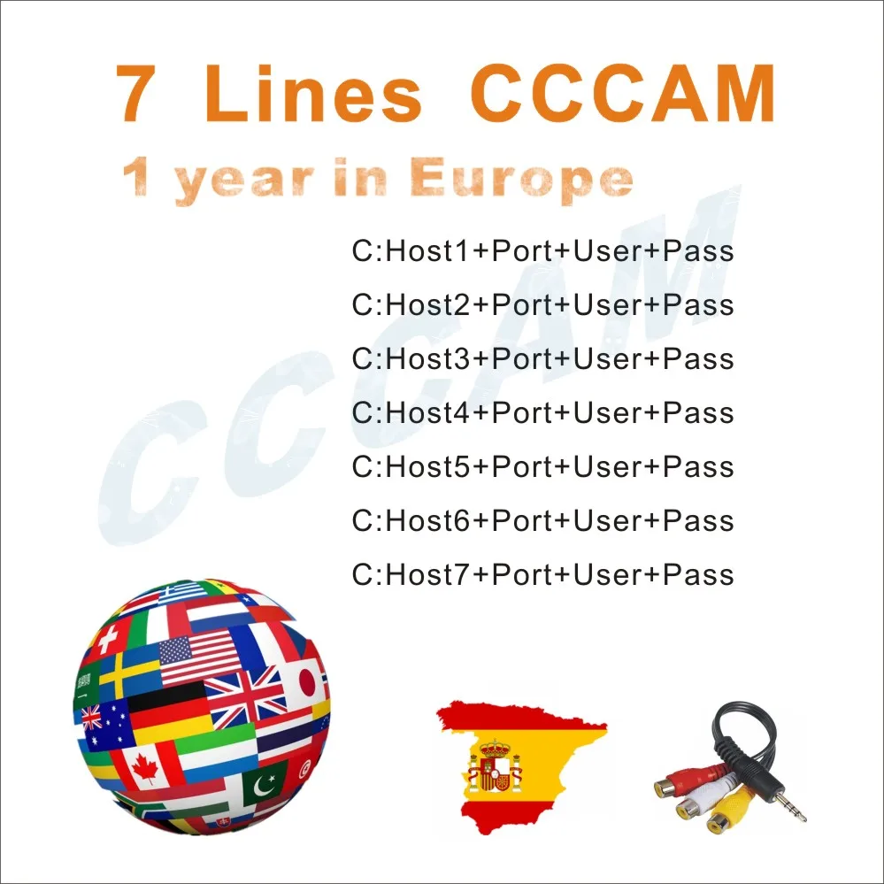 

Europe7 lines Cccam Server Spain Portugal Poland Germany Cccam Cline Oscam cline For Europe Cccam Server Spain