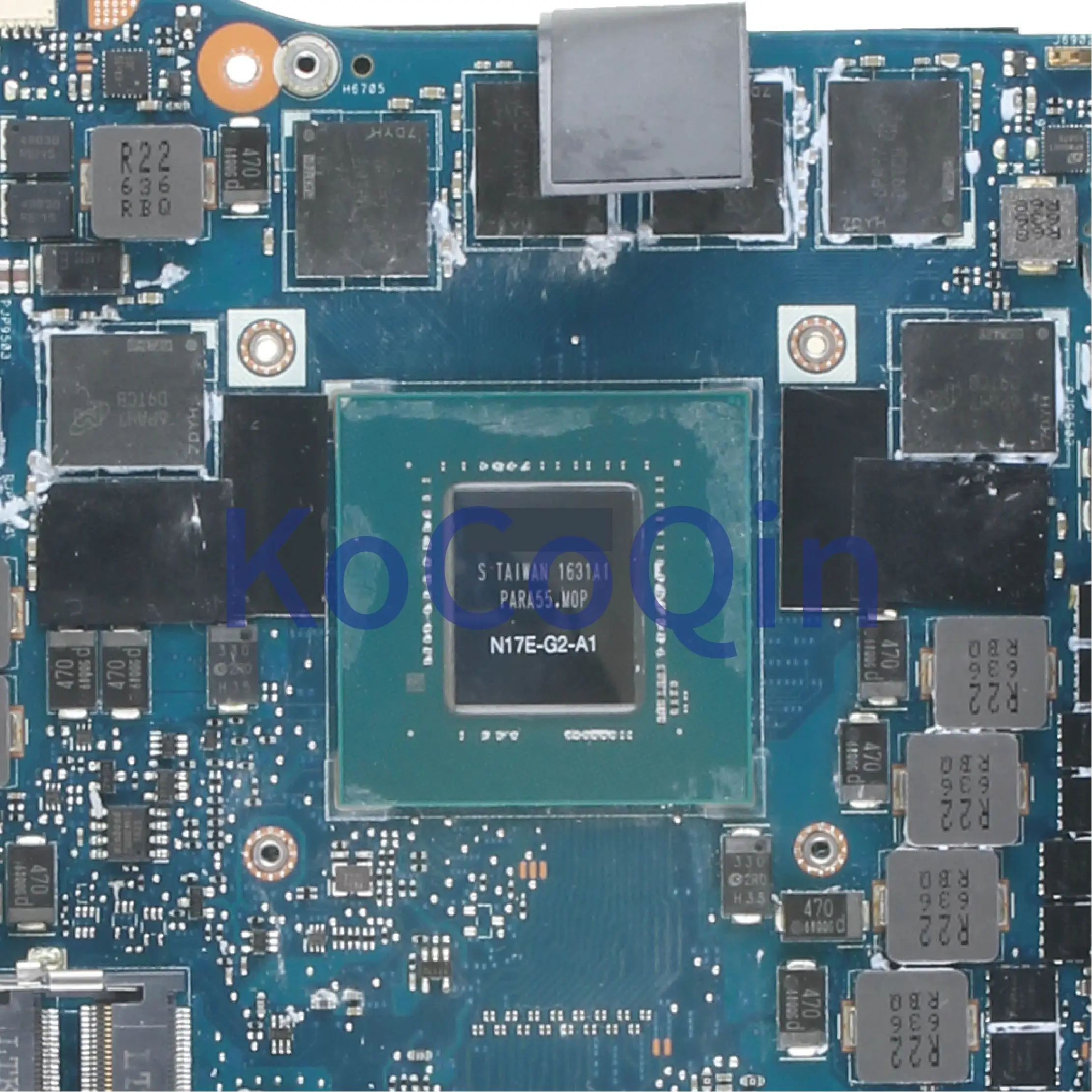 KoCoQin материнская плата для ноутбука ASUS GL502VS SR2FQ материнская плата REV: 2,0 i7-6700HQ N17E-G2-A1 протестирована