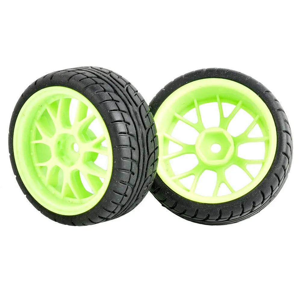 907G-8003 RC 907-8003 скоростные шины вставки губки и колеса 4 шт для HSP HPI туристский автомобиль 1:10 - Цвет: 907G-8003