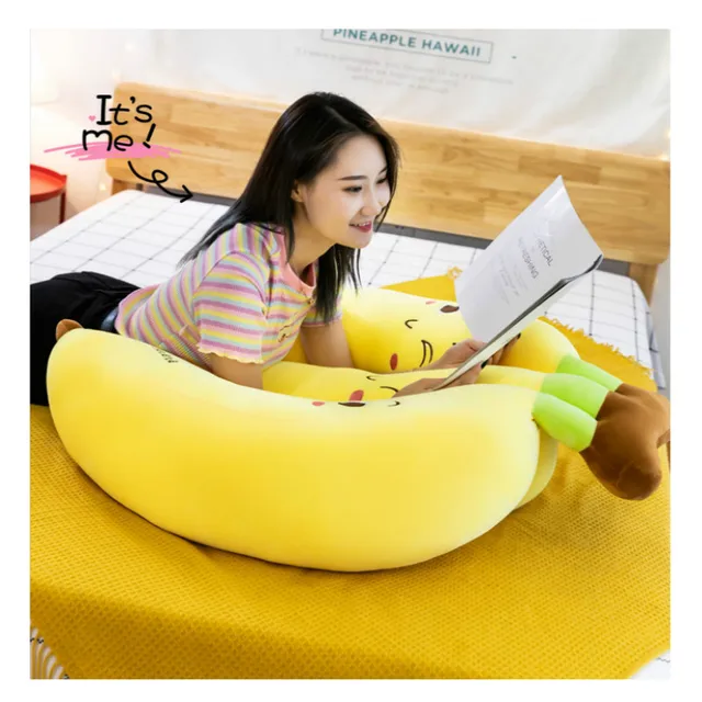 Hofun4U Giant Banana Plush Pillow - 27 Banana Stuffed Animal,Fruit Banana  Plush Pillow Holiday for Girls Boys