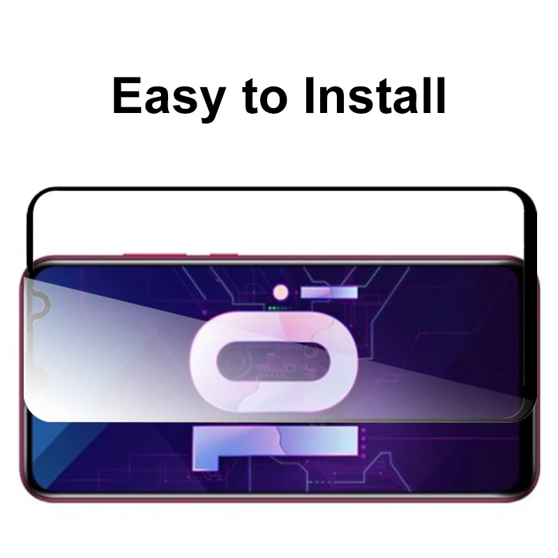 2Pcs Tempered Glass for Honor 10i Full Cover Screen Protector on for Huawei Honor 10i HRY-LX1T Honer i10 Safety Protective Glass