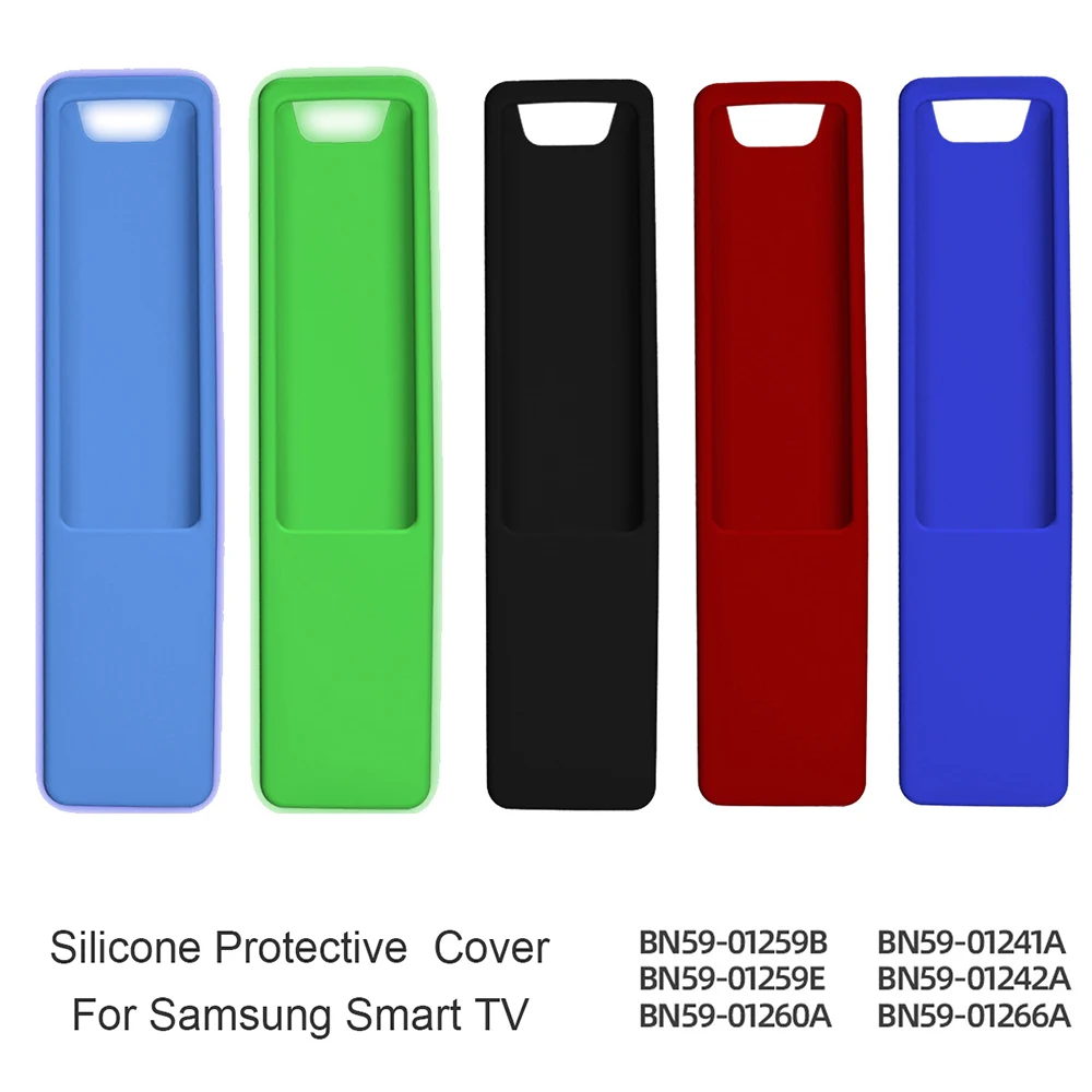 1pc Anti-Slip Remote Cases For Samsung Smart TV Soft Silicone Protective Case Remote Control Covers for TV Rubber Cover
