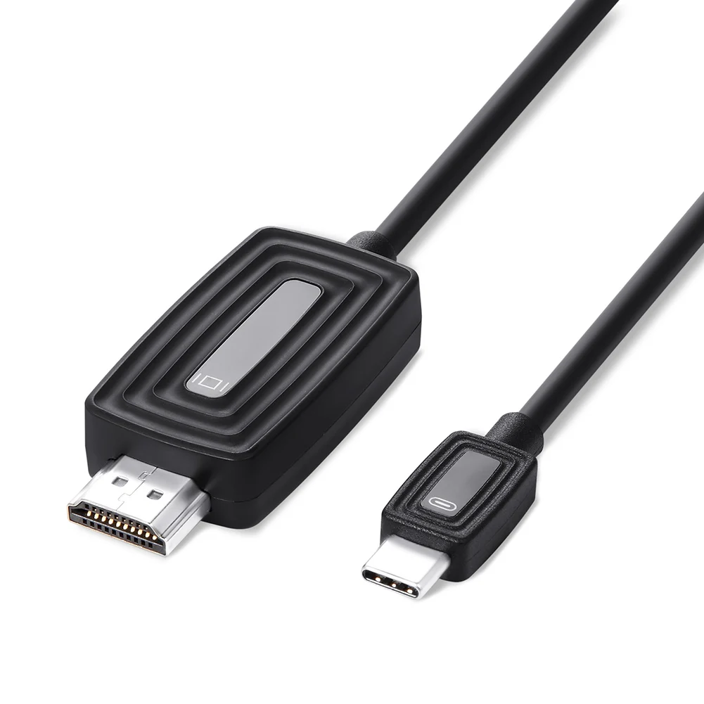 USB C к HDMI кабель с HDCP для MacBook Pro iPad Pro Dell XPS 13/15 samsung S8/S9 FKU66