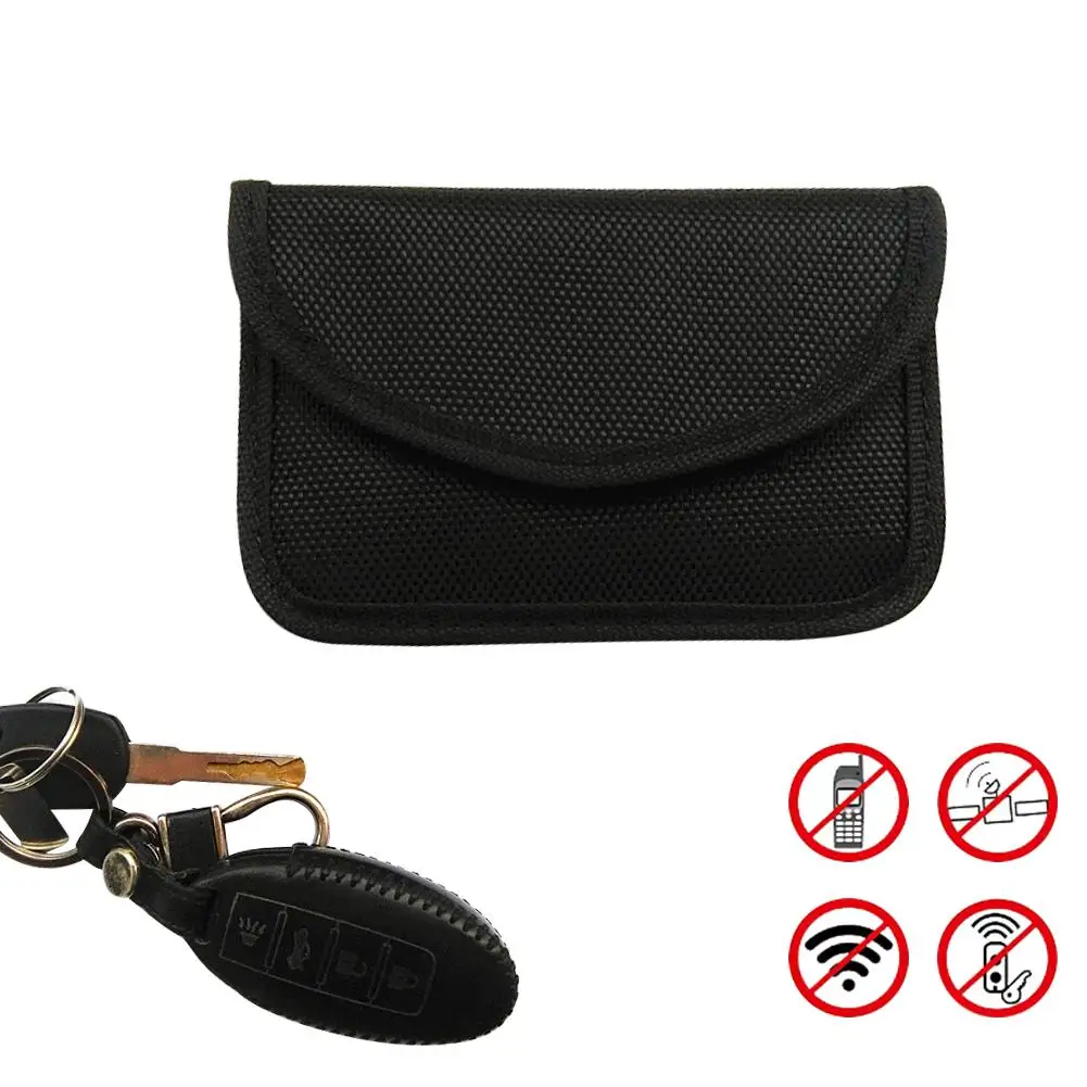 

YSB-02 RFID Electromagnetic Shielding Key Bag Bank Credit Card Case Car Key Shielding Blocking Cover Multi-Function Remote Contr