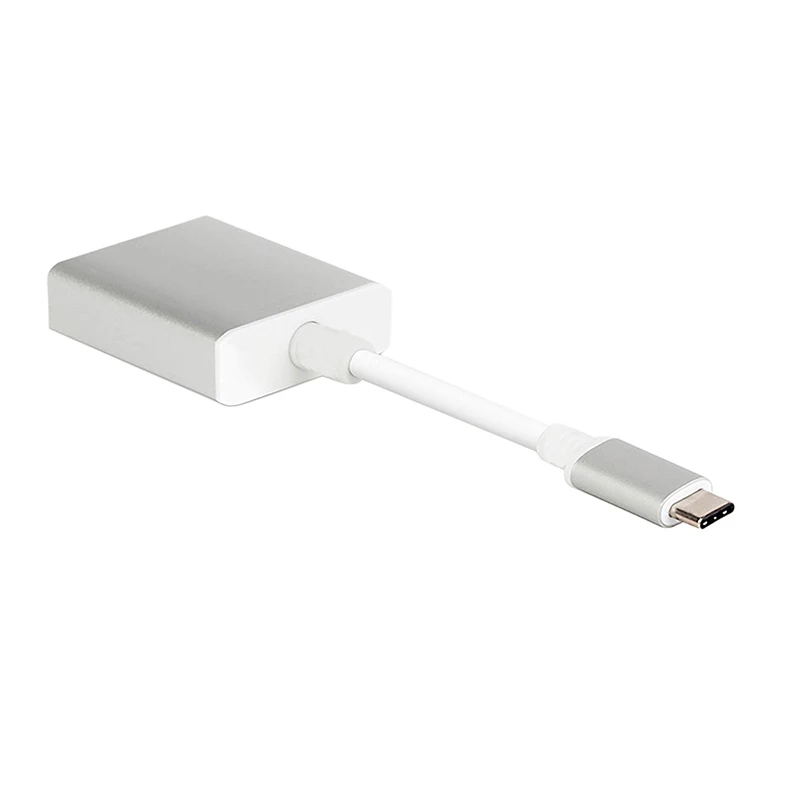 USB C к VGA адаптер USB 3,1 type C к женскому VGA кабель USB C к VGA конвертер кабель для Macbook MateBook ThinkPad Alienware