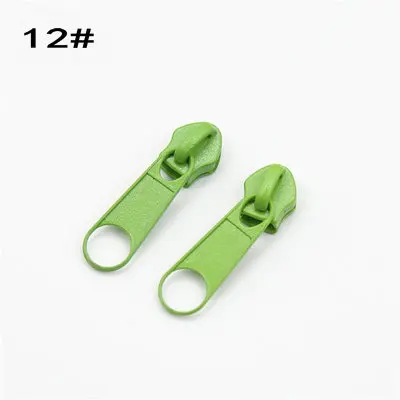 Colours Zipper Puller zipper pullers zipper accessories Suitable for 5# Nylon Zipper DIY Sewing Accessories 10pcs/lot