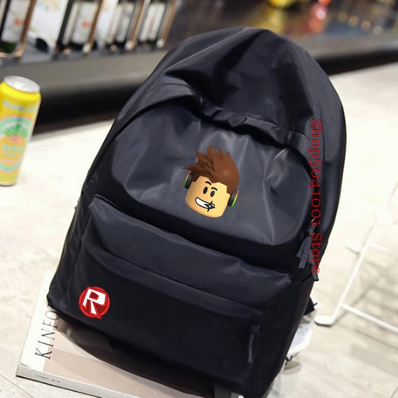 

Waterproof Robloxer Backpack For Teenagers Children Student School Bags Canvas Travel Bag Unisex Laptop Bags