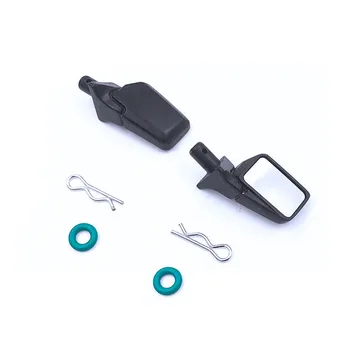 1/10 レンジローバークラシックボディrcクローラ車 1:10 ためゴムバックミラーキットアクセサリー部品