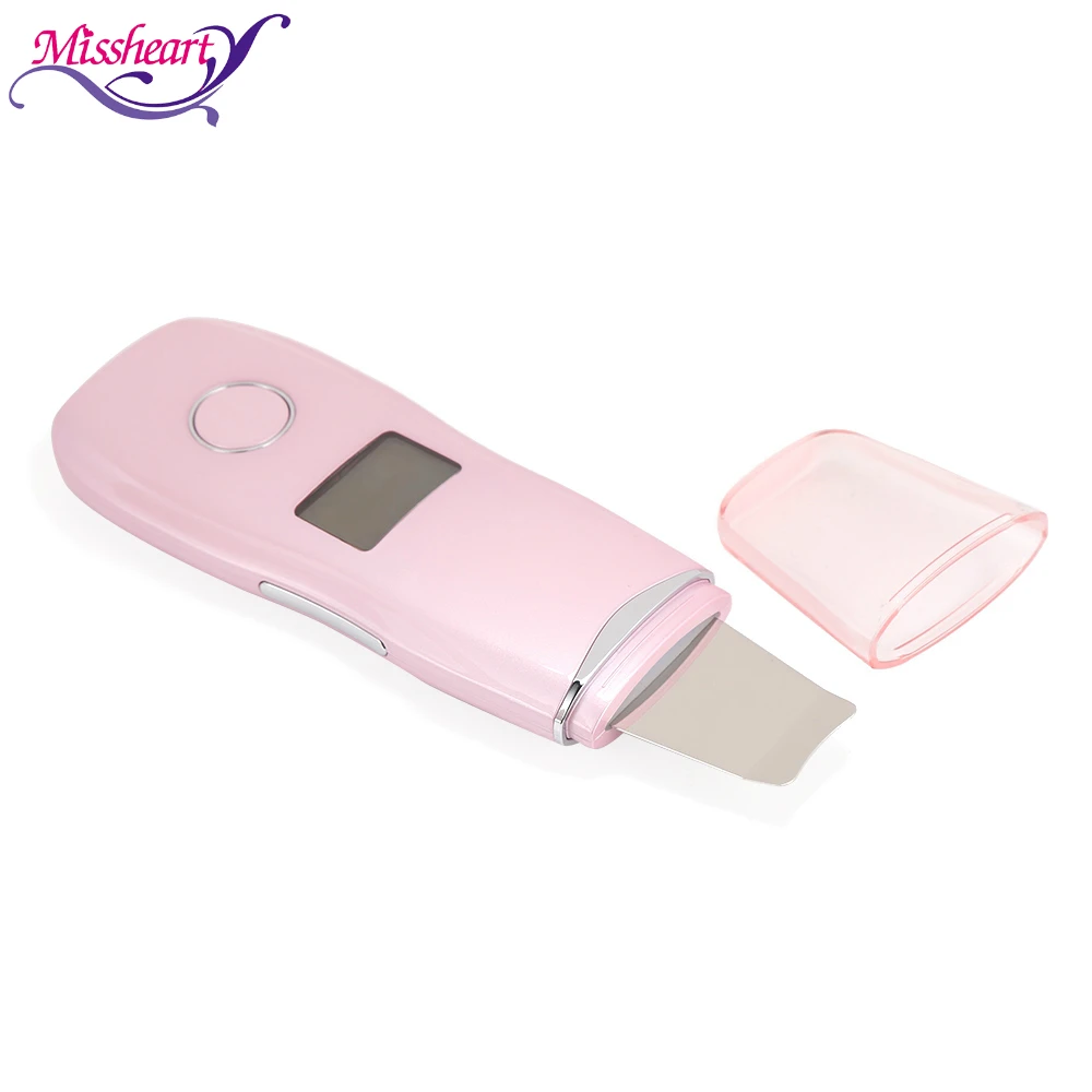 

Scrubber Ultrasonic Ion Deep Cleaning Peeling Shovel Facial Pore Cleaner Blackhead Remover Lifting USB Rechargeable Skin Care