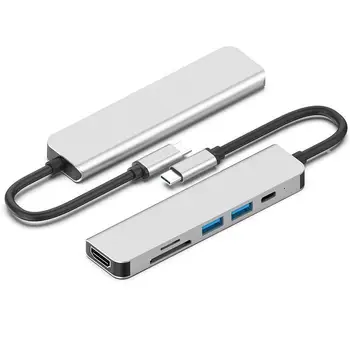 

4 in 1 Multi USB Type C Hub PD Power Delivery Port 4 USB 3.0 Ports USB C Hub Adapter for Mac book Pro Thunderbolt USB C HUB