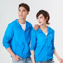 Летние тонкие эластичные ветрозащитные мужские уличные парные костюмы для альпинизма, рыбалки, быстросохнущее Женское пальто на заказ