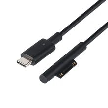 Зарядный кабель Магнитный адаптер Plug And Play разъем планшет Тип C практичный источник питания компактный для microsoft Surface Pro 6