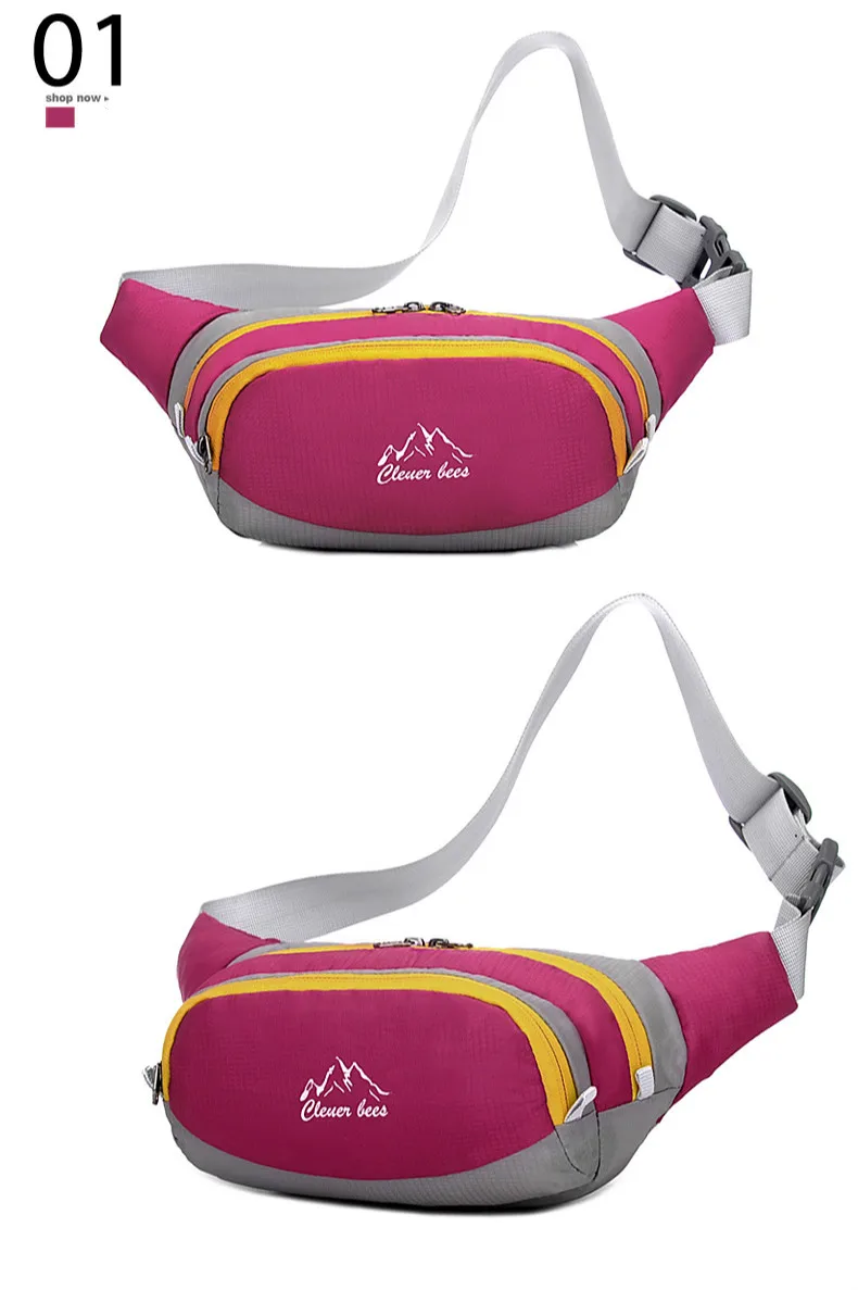 Новая уличная спортивная Беговая поясная сумка для путешествий, водонепроницаемая нейлоновая поясная сумка для хранения, спортивная