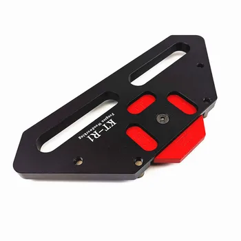 

One Set Aluminum Alloy Wooden Panel KT-R1 Corner Positioning Template Table Router Bit Quick Jig Wood