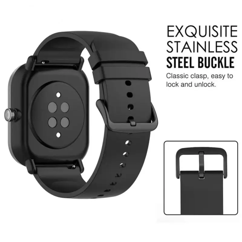 1pc Smart Watch Band Straps For Huami Amazfit GTS 2  Quick Release Strap Silicone Bracelet For Xiaomi Amazfit GTS 2 Mini Strap