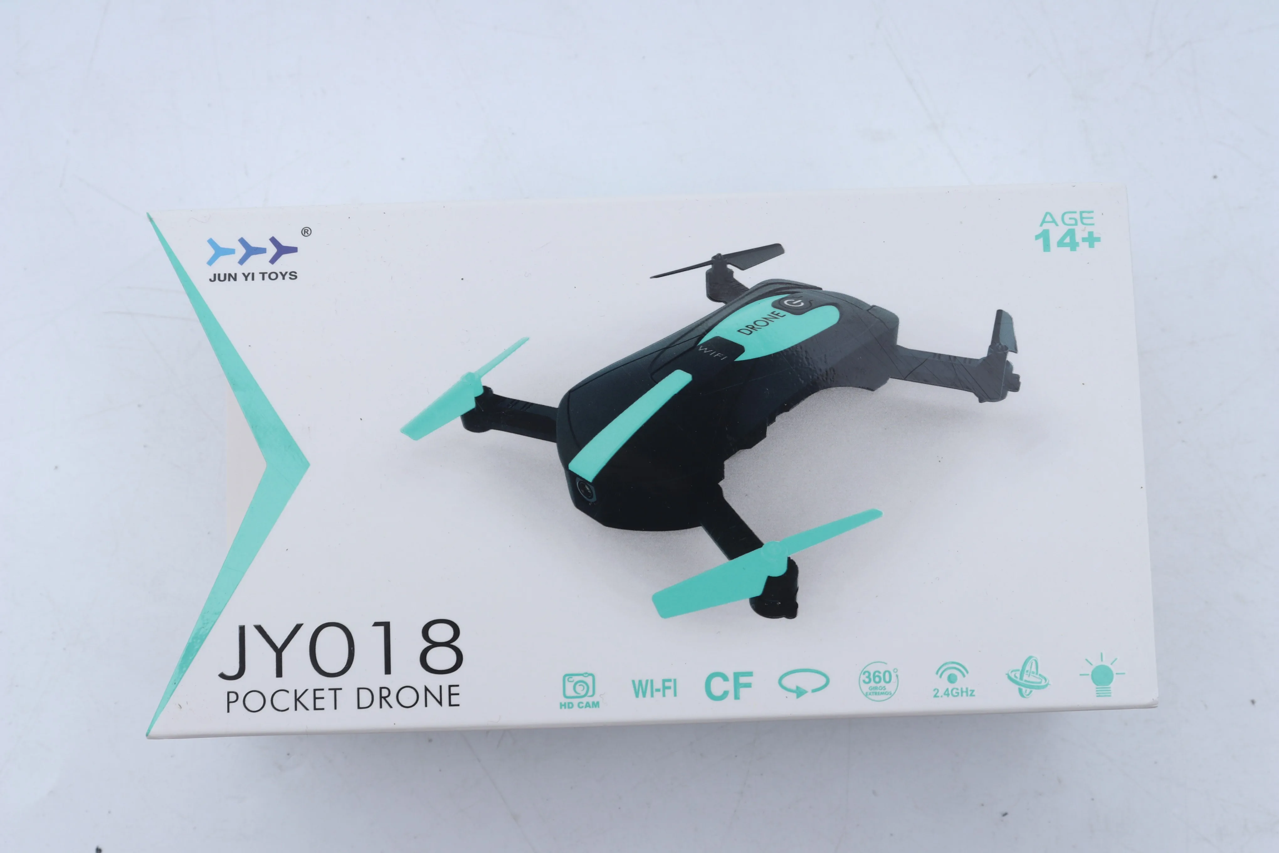 JUN YI JY018 дрона с дистанционным управлением с 2.0MP Камера игрушки Складная селфи Карманный Дрон RC Drone 2,4 ГГц 6-Axis Gyro Wifi FPV G-Сенсор удержания высоты