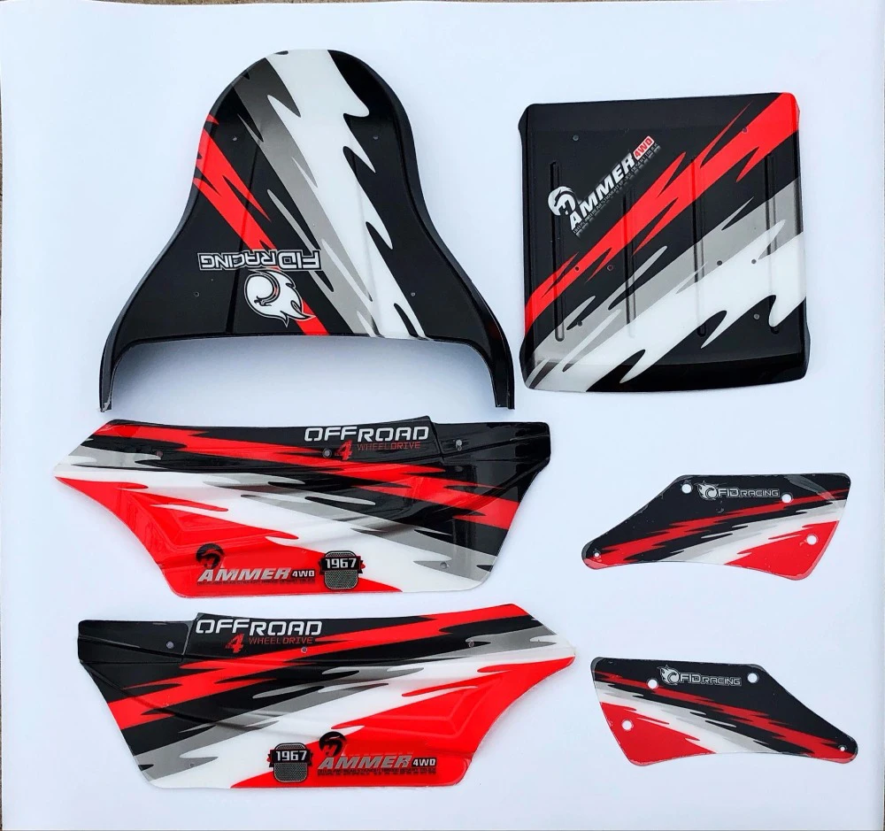 FID Racing colorful painted body shell  for FIDdragon hammerV2