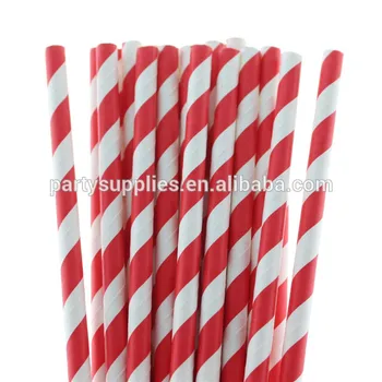 

Free Shipping 15000pcs/lot Blue and Red Striped Drinking Paper Straws for Wedding Birthday Party Biodegradable Paper Straw