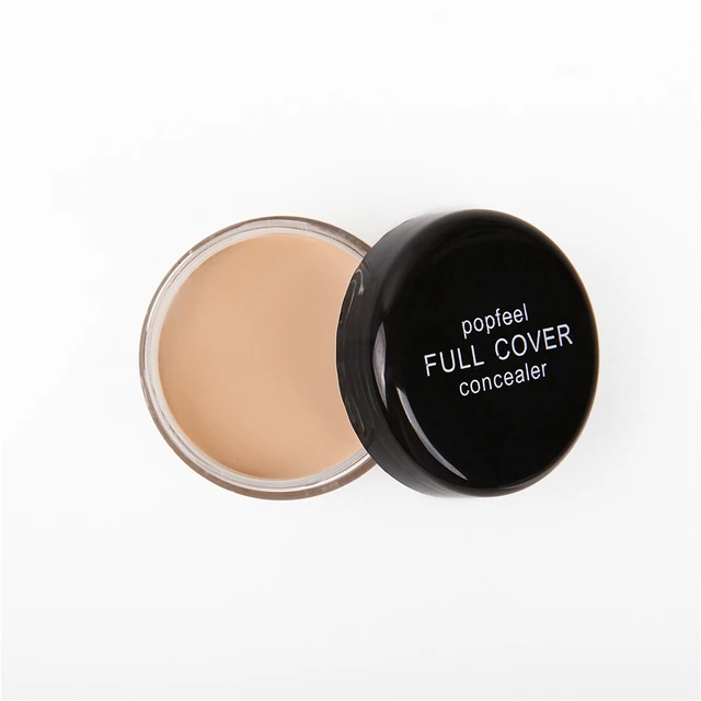 Liquid Face Foundation Base Concealer Cream Face Cover Blemish Hide Dark Spot Blemish Eye Lip Contour