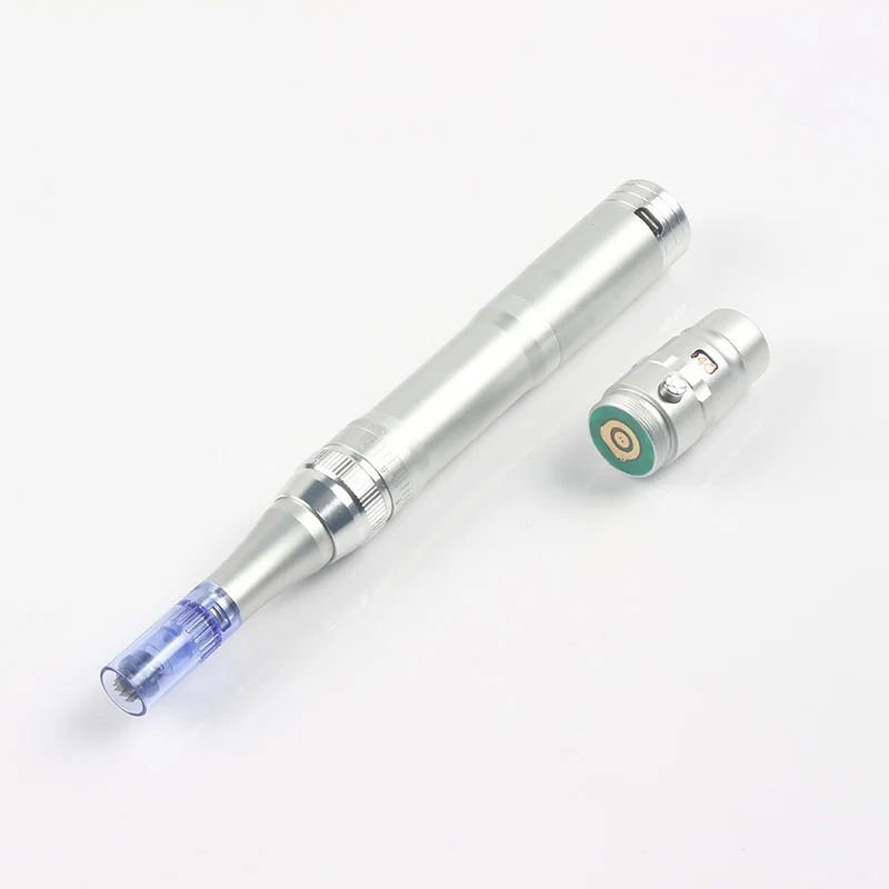 1 Набор, электрическая мезо-микроручка, беспроводная Дерма-ручка с микро-игольчатым картриджем, Дерма-штамп, электрическая ручка