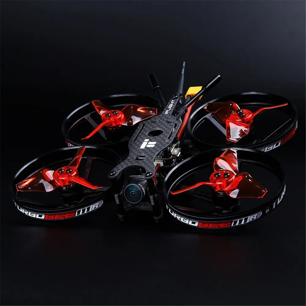 IFlight TurboBee 111R 4S 2,3 дюймов микро FPV гоночный Радиоуправляемый Дрон BNF PNP F4 V2 FC 12A ESC Caddx. us Turbo Eos2 Cam