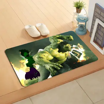 

Custom Hulk Doormat Home Decor Door mat Floor Mat Bath Mats foot pad#20-05-19-23
