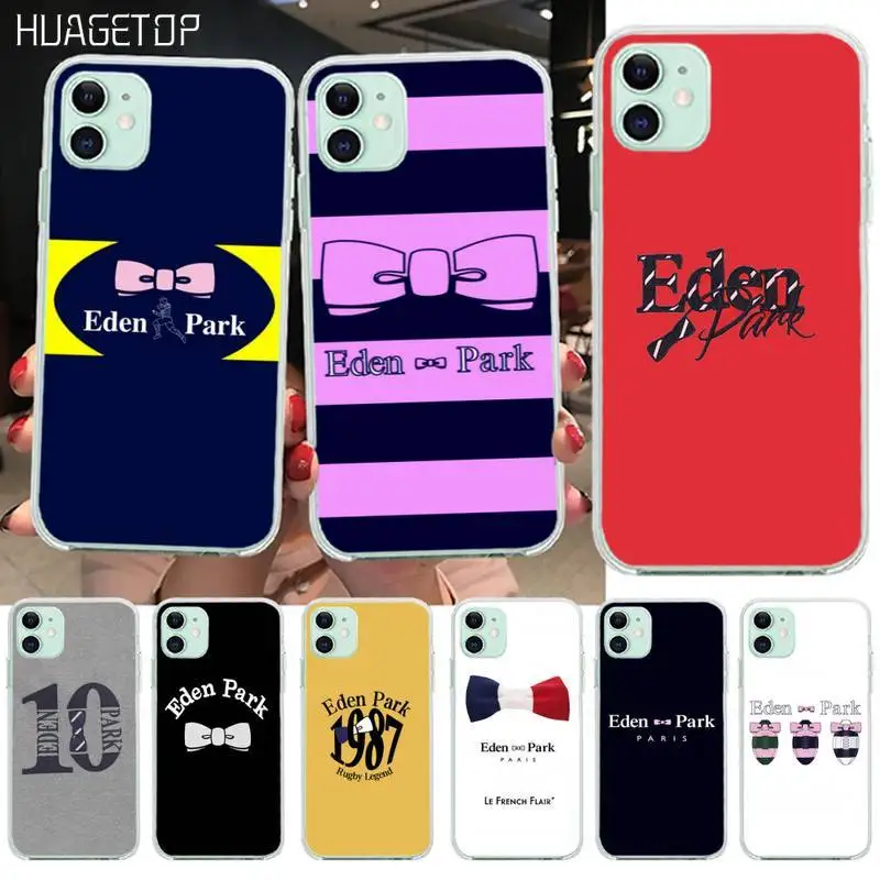 Чехол для телефона HUAGETOP autocollant eden park iPhone 11 pro XS MAX 8 7 6 6S Plus X 5S SE 2020 XR|Бамперы| |