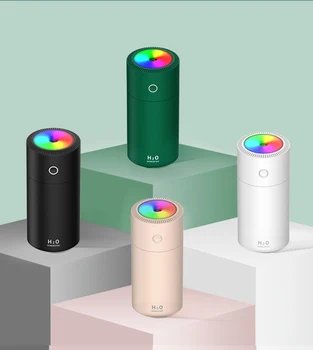 

310ML Electric Humidificador Air Humidifier LED Light Mist Maker USB увлажнител Gift Home Car Aroma Diffuser nawilzacz powietr