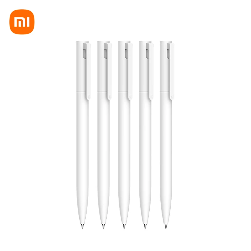 Original Xiaomi Mi Gel Ink Pen 0.5mm 2 5pcs Signing Pen Switzerland