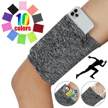 Gym-Bags Armband Sport-Bag Wrist Mobile-Phone Elastic Running Fitness for Women Exercise-Bag