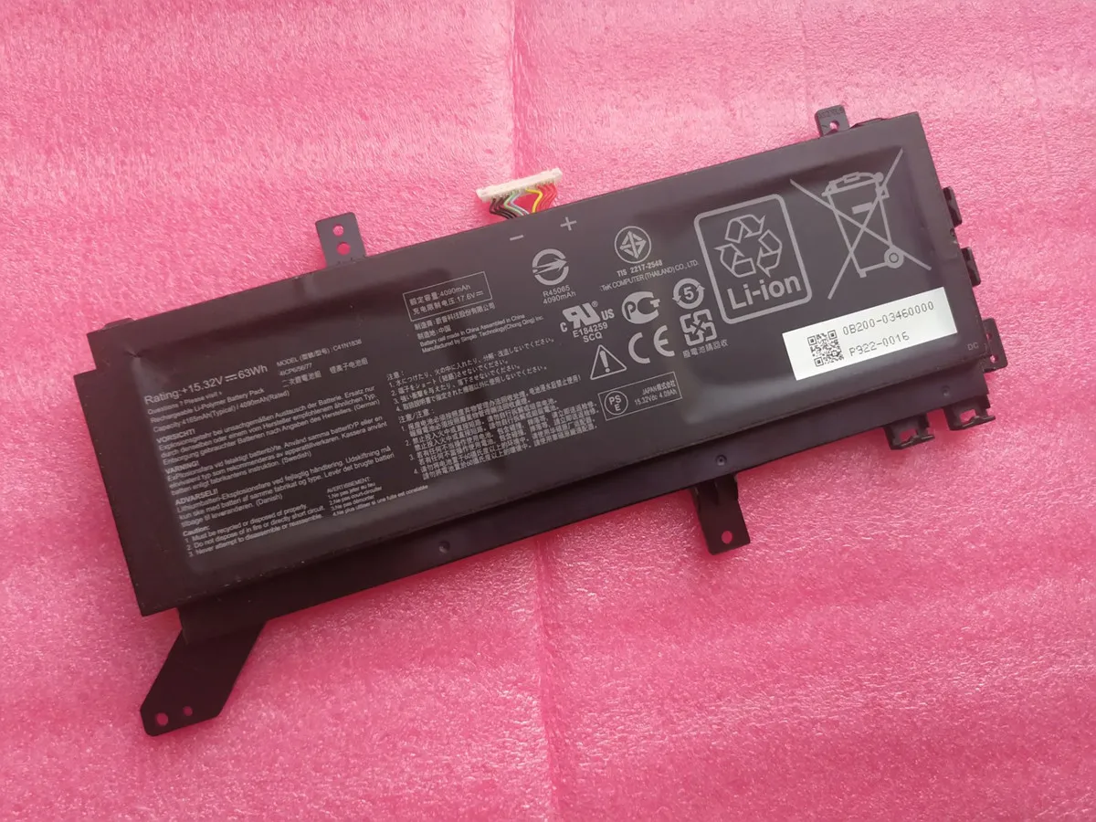 C41N1838 Laptop Battery For ASUS PC PROART STUDIOBOOK PRO X W730 0B200