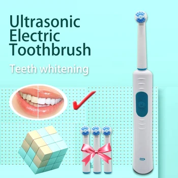 

Electric Toothbrush Ultrasonic Rechargeable 5 Modes Sonic Automatic Brush Timer Waterproof Dental Brush Smart Toothbrush USB