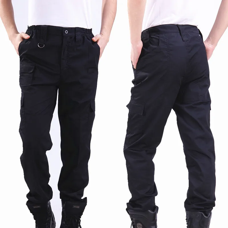 

Cargo Pant Men Black Pants Military Style Casual Pantalones WinterTactical Pants Police Security Duty Work Trouser Army Overalls