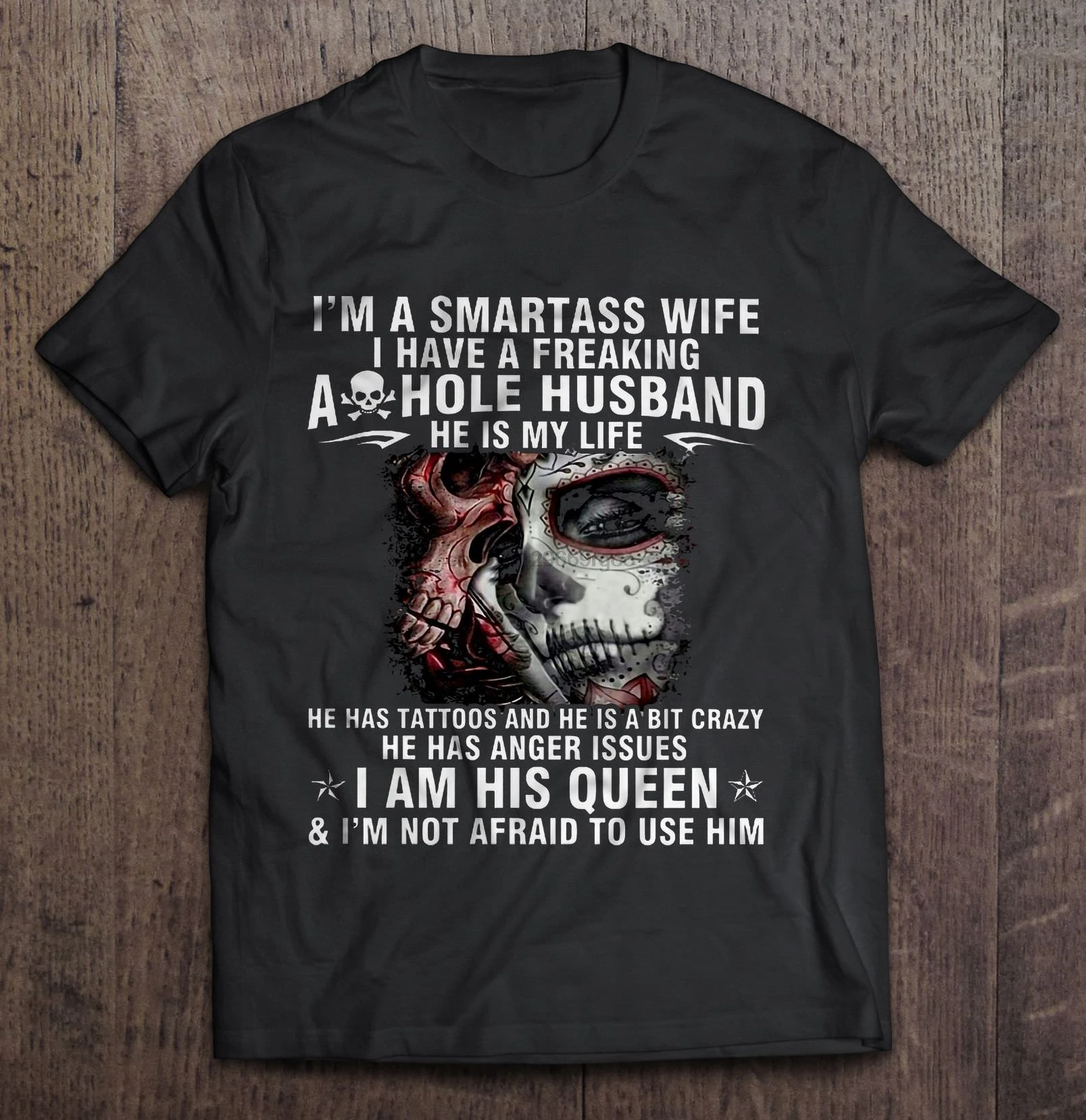 Men T Shirt Im A Smartass Wife I Have