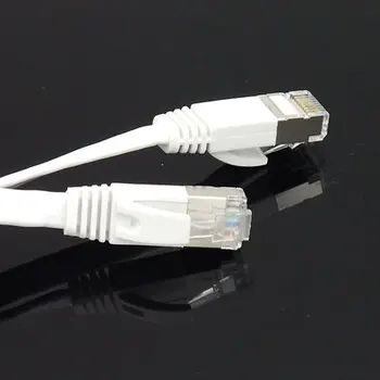 

Network cable super six extension cable lengthened high-speed non-card dormitory engineering router unshielded pure copper white