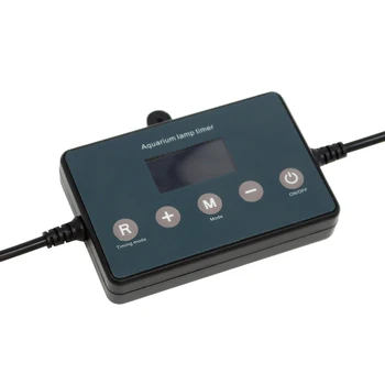 

Sunrise Sunset Aquarium Dimmer Controller Home LED Light Fish Tank Brightness Adjustment LCD Screen Intelligent Timing 12-24V