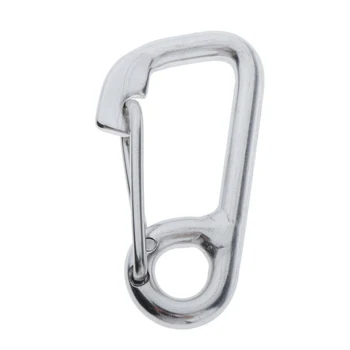 

316 Stainless Steel Key Ring Hook Multi-functional Keychains Safety Hook Diving Buckle Sport Buckle