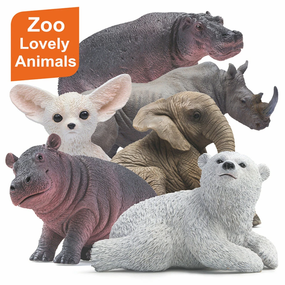 Pet Animal Hippo Hippopotamus Fox Rhinoceros White Bear Elephant