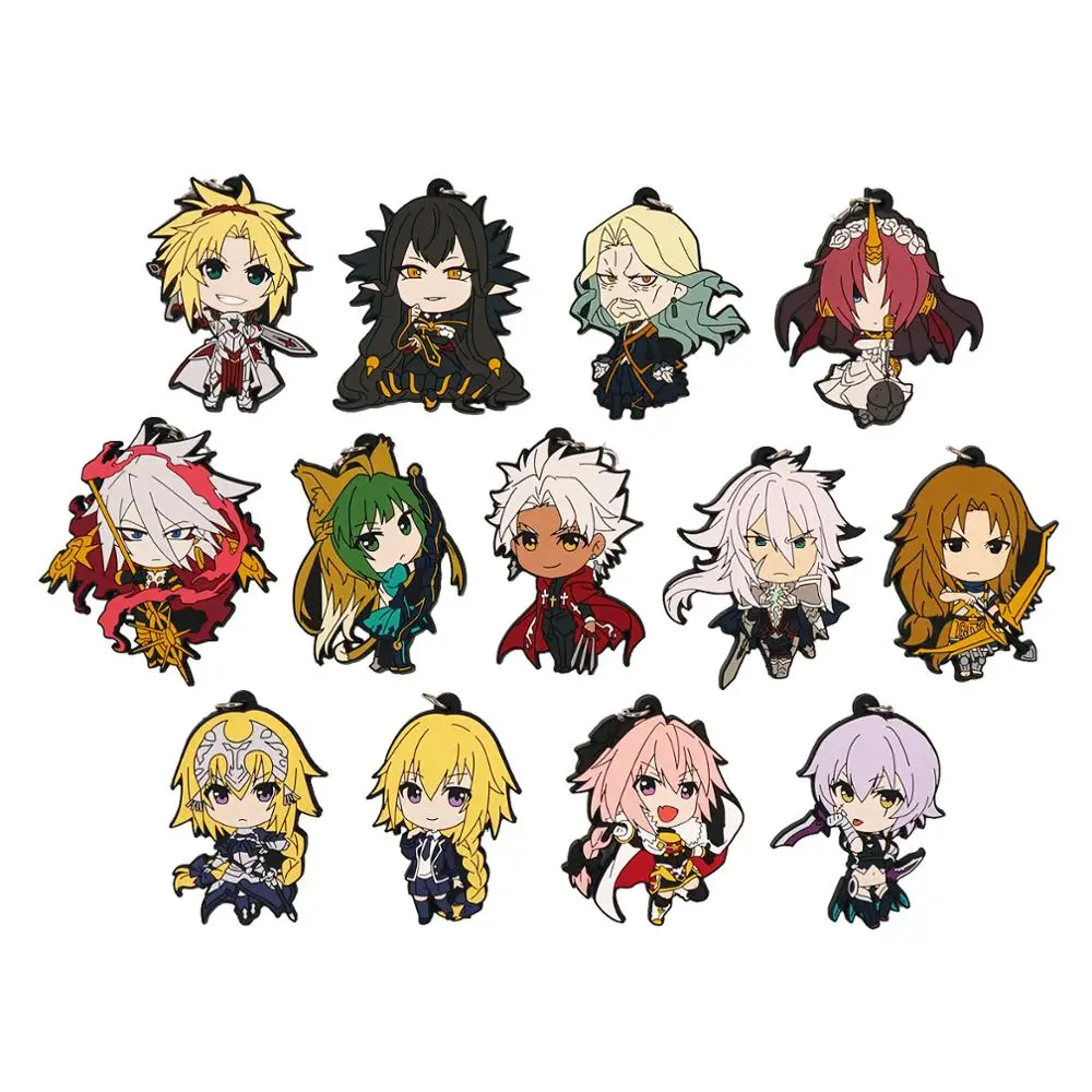 Fate Grand Order Apocrypha аниме Mordred Atalanta Karna Semiramis Jeanne d'Arc Chiron Shirou Kotomine игра резиновый